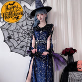 【In Stock】Halloween Cosplay Magician Witch Stage Performance Costume Costumes